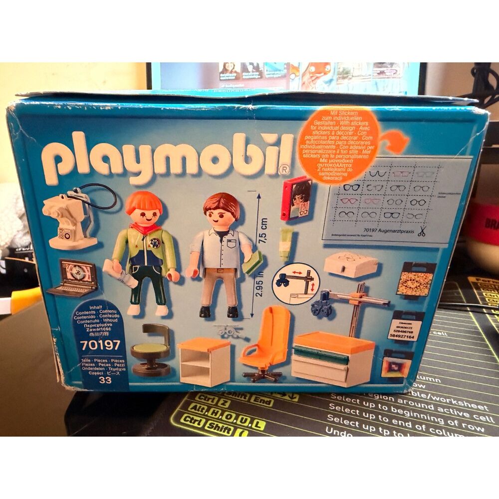 Playmobil Ophthalmologist 70197, Playmobil City Life